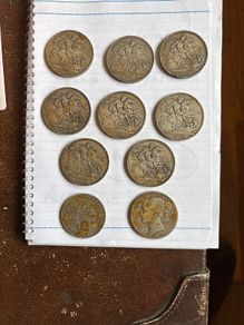 Silver coins Victorian