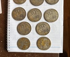 Silver coins Victorian