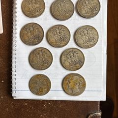 Silver coins Victorian