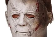 Michael Myers Halloween mask with hair.