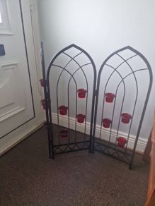 tealight firescreen