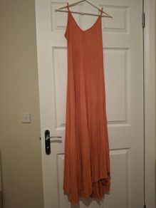Pink maxi dress