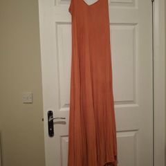 Pink maxi dress