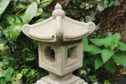 Japanese Garden Lantern -36cm Cast Concrete Pagoda -Handmade Dublin