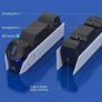 PS5 Controller Charger Station for PlayStation 5-Fast Charger for DualSense Edge PS5 Controller Stand Charger Dock-LED PS5 Controller Charging Station Accessories Image 8