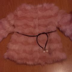 Brand New Pink Fur Jacket