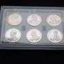 Rare 1993 Crowns of Gibraltar .925 Sterling Silver Proof 6-Coin Set Image 4