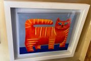 Graham Knuttel Irish, 1954 2023Title: Orange Cat  Ginger Cat