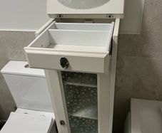 Bathroom/Bedroom cabinet with mirror