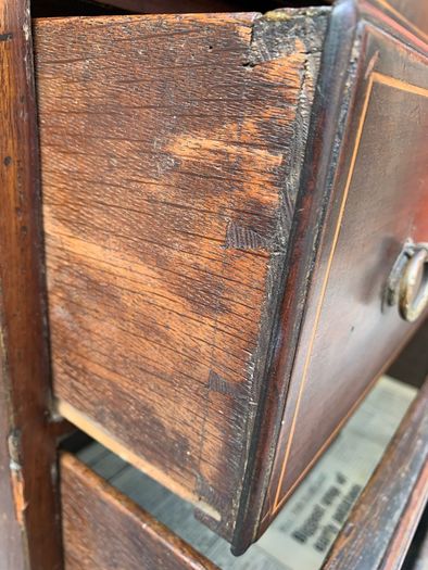 Georgian Mahogany Chest of Drawers.