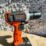 Black+Decker 18V Cordless Drill. Complete Tool & Polishing Set Image 4
