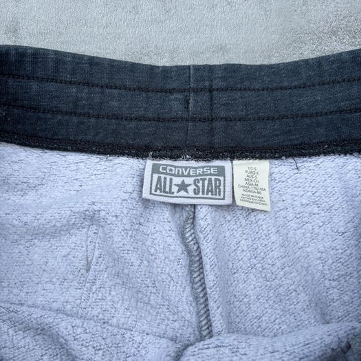 Grey Converse Patch Fleece Shorts