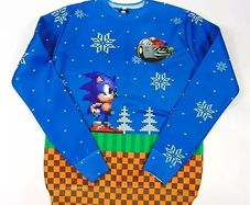 Sonic The Hedgehog Christmas Unisex Jumper UK - Small