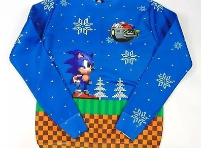 Sonic The Hedgehog Christmas Jumper