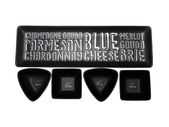 Snack Bowls With Tray Black & Cream