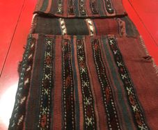 Antique Persien Saddleback bag hand loomed with pockets