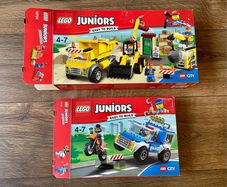 Lego Junior Bundle - Demolition Site & Police Chase