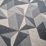 Grey Modern Geometric Rug 120cm x 170cm Image 4