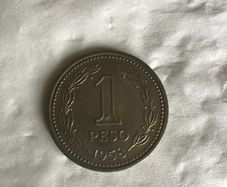 Collectible coin - 1958 Argentina 1 Peso