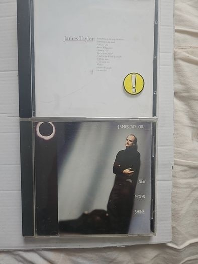 James Taylor CDs. 2 albums Collection - Greatest Hits / New Moon Shine.