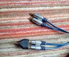 5 metre 2RCA to 2RCA Cable Male Stereo Audio Video Cord Adapter