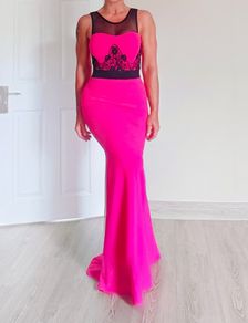 Brand new Pink Maxi dress size 10