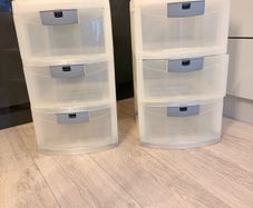 Keter storage unit with 3 drawers