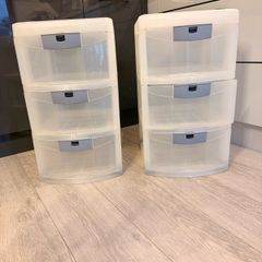 Keter storage unit with 3 drawers