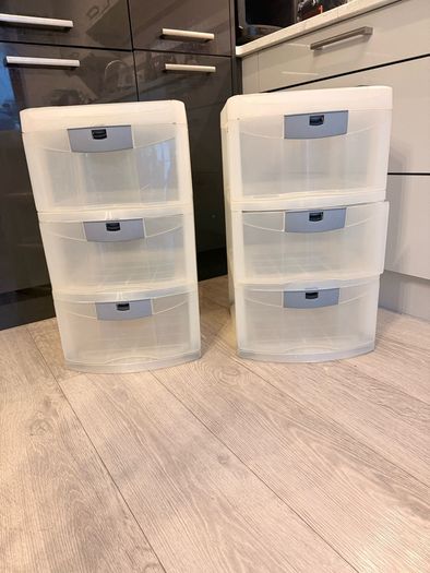 Keter storage unit with 3 drawers