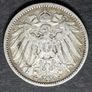 1896 Germany  1 Mark type 2 - small shield / large eagle Silver Image 4