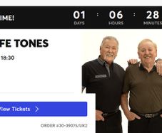 The wolfe Tones saturday 25th sell or swap for friday