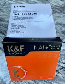 Canon Lens Hood and UV filter Set