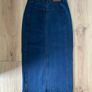 Jeans 60s skirt Image 2