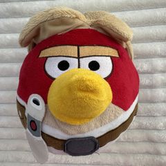 Angry Birds Star Wars approx. 9 Luke Skywalker Plush Soft Used Please look on the Bottom of the toy look at the pictures