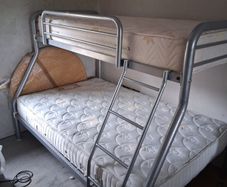 Orthopaedic pocket sprung double and single triple bed frame bunk