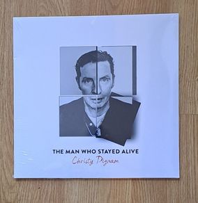 Vinyl LP record, Christy Dignam, "The Man Who Stayed Alive"