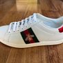 Women's Gucci Ace trainer with Bee Image 8