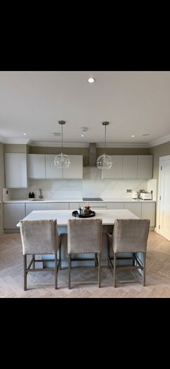 Calacatta Gold Quartz Modern Kitchen