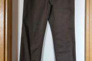 C&amp;A Canda Light Womens Trousers Dark Olive Comfort Straight Fit s. 38/40