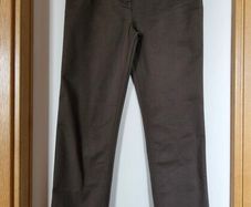 C&A Canda Light Womens Trousers Dark Olive Comfort Straight Fit s. 38/40