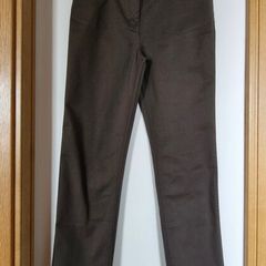 C&A Canda Light Womens Trousers Dark Olive Comfort Straight Fit s. 38/40