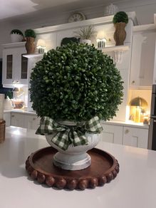 XL Faux Box in a distressed planter