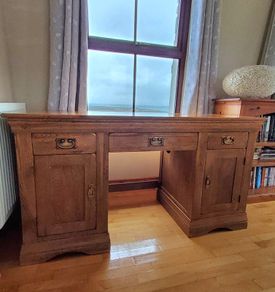On Hold - Oak Desk