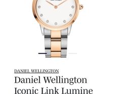 New Daniel Wellington Ladies Watch