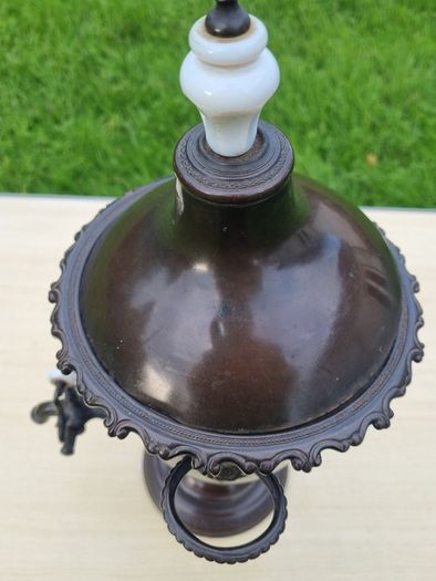 A nineteenth-century samovar (bamberka / urn for tea and hot water)