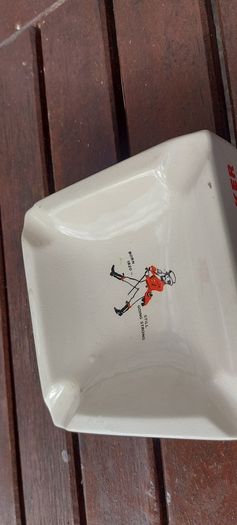 johnnie walker, collectors item,,lovely advertising display ashtray, free shipping within Ireland thank you, sold as is