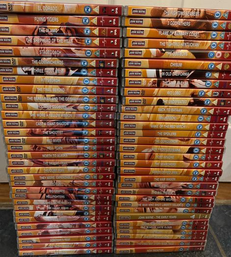 John Wayne DVD Collection (64 Movies) AS NEW