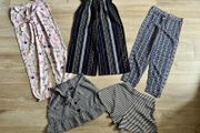 girls trousers summer  bundle 6/8y