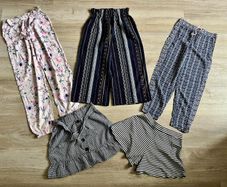girls trousers summer  bundle 6/8y