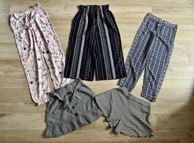 girls summer pants/shorts bundle 6-8y